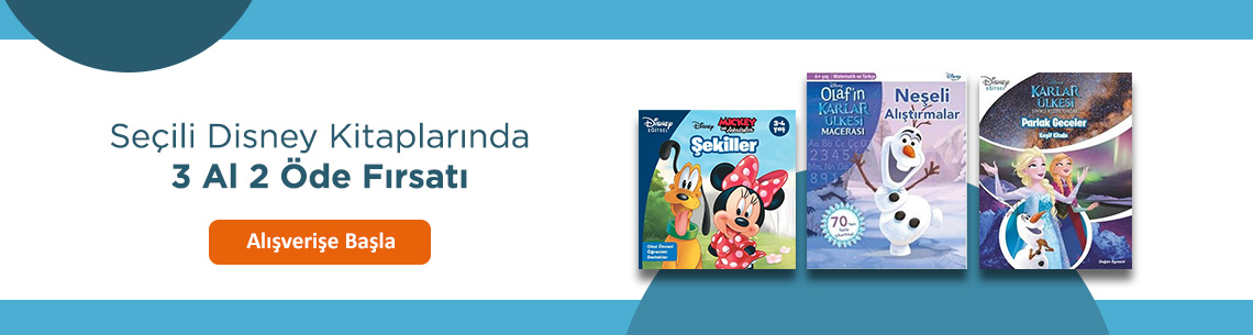 Seçili Disney Kitapları 3 Al 2 Öde