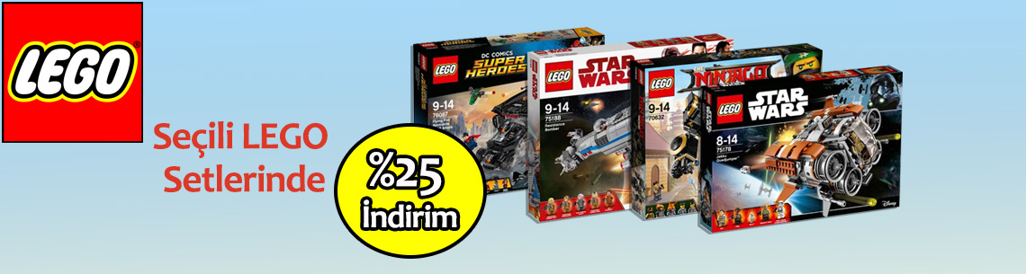 Seçili Lego'larda İndirim