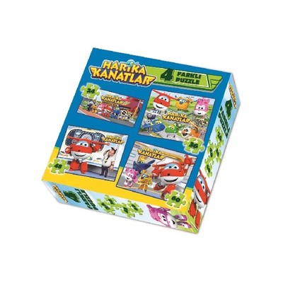 Harika Kanatlar Puzzle 24 36 48 60 Parca 4 Lu Kutu Puzzle 011600deg83488 Fiyati Hemen Satin Al Idefix