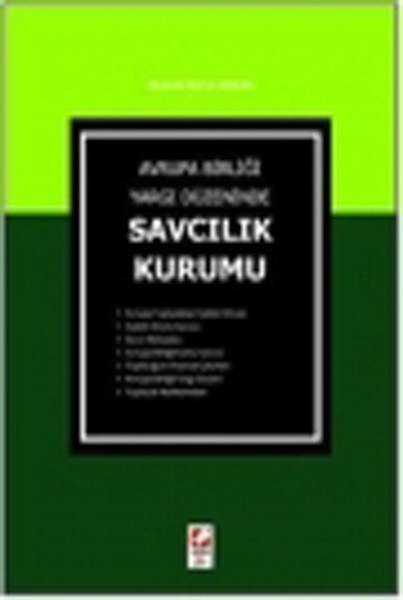 Avrupa Birliği Yargı Düzeninde Savcılık Kurumu.pdf