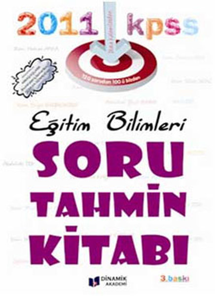 Dinamik KPSS Eğitim Bilimleri Soru Tahmin Kitabı.pdf