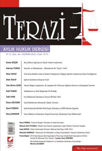 Terazi Aylık Hukuk Dergisi - Sayı 46.pdf