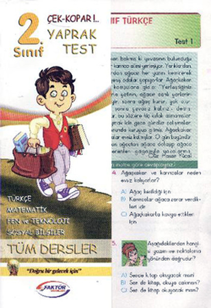 Faktor 2 Sinif Tum Dersler Yaprak Test Online Pdf