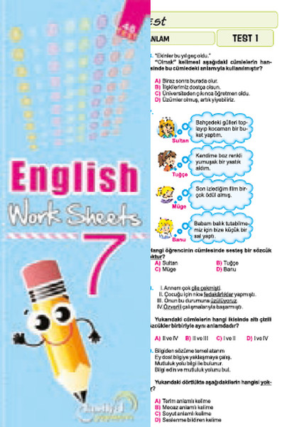 7. Sınıf İngilizce Yaprak Test.pdf