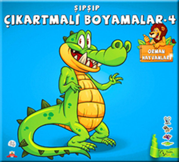 Şıpşıp Çıkartmalı Boyamalar 4 - Orman Hayvanları.pdf