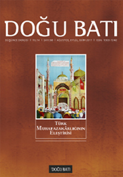 Doğu Batı Düşünce Dergisi Sayı: 58 - Türk Muhafazakârlığının Eleştirisi.pdf