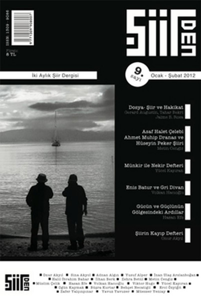 Şiirden İki Aylık Şiir Dergisi - Sayı: 9 - Ocak-Şubat 2012.pdf