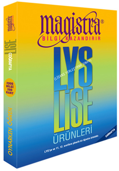 Magistra Coğrafya - Lise(9, 10,11, 12. Sınıflar) LYS Ürünleri.pdf