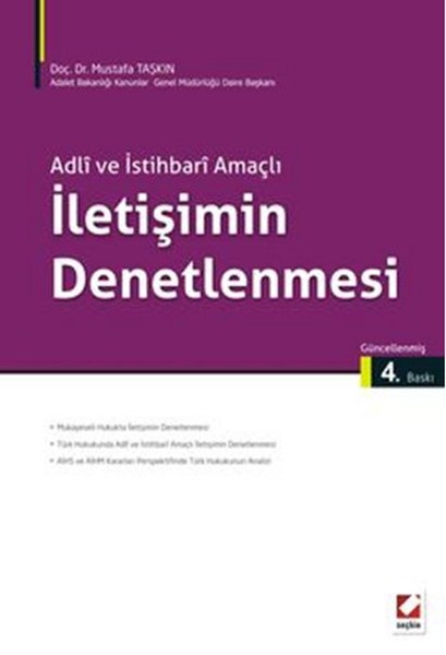 İletişimin Denetlenmesi - Gizli Soruşturmacı Teknik Araçlarla İzleme.pdf