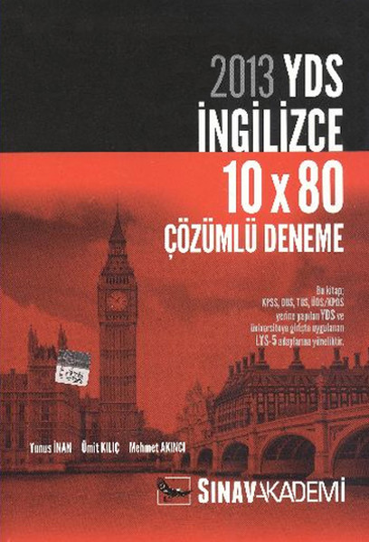 2013 YDS İngilizce 10X80 Çözümlü Deneme.pdf