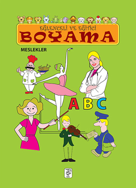 Eğlenceli ve Eğitici Boyama - Meslekler.pdf