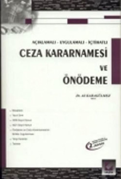 Açıklamalı - Uygulamalı İçtihatlı Ceza Kararnamesi ve Önödeme.pdf