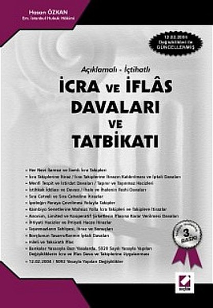 Açıklamalı - İçtihatlı İcra ve İflas Davaları ve Tatbikatı.pdf