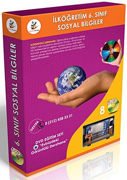 İlköğretim 6. Sınıf Sosyal Bilgiler Görüntülü DVD Seti (8 DVD).pdf