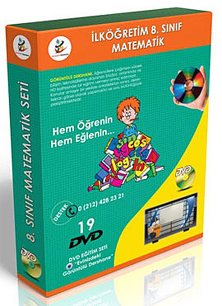 İlköğretim 8. Sınıf Matematik Görüntülü DVD Seti (19 DVD).pdf