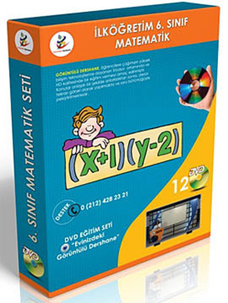 İlköğretim 6. Sınıf Matematik Görüntülü DVD Seti(12 DVD).pdf