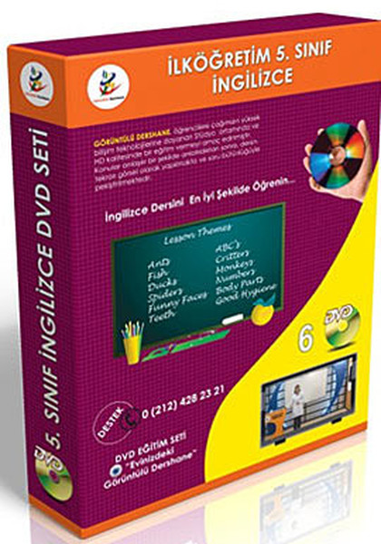İlköğretim 5. Sınıf İngilizce Görüntülü DVD Seti(6 DVD).pdf