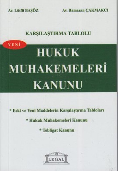 Karşılaştırma Tablolu Hukuk Muhakemeleri Kanunu.pdf