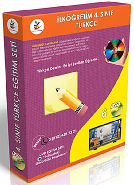 İlköğretim 4. Sınıf Türkçe Görüntülü DVD Seti (6 DVD).pdf