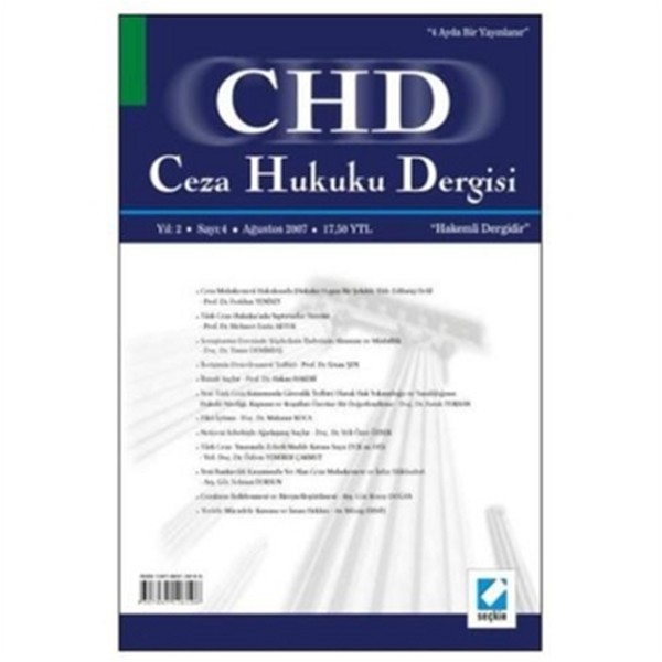 CHD Ceza Hukuku Dergisi Yıl: 4 Sayı: 10 Ağustos 2009.pdf