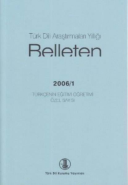 Türk Dili Araştırmaları Yıllığı - Belleten 2006 / 1.pdf
