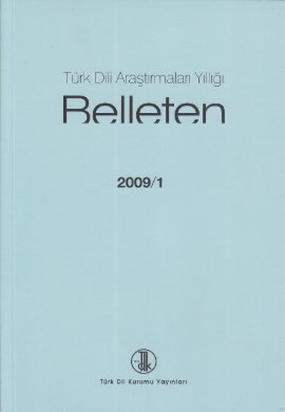 Belleten 2009/1-Türk Dili Araştırma.pdf