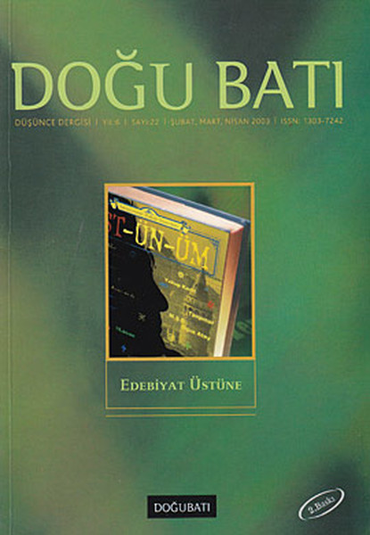 Doğu Batı Düşünce Dergisi Sayı: 22 - Edebiyat Üstüne.pdf