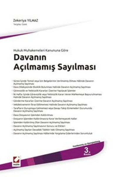 Medeni Usul Hukukunda Davanın Açılmamış Sayılması.pdf