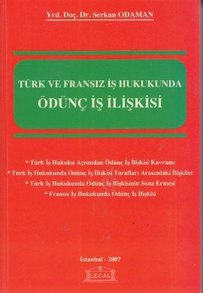 Türk ve Fransız İş Hukukunda Ödünç İş İlişkisi.pdf