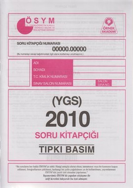YGS 2010 Soru Kitapçığı (Tıpkı Basım).pdf