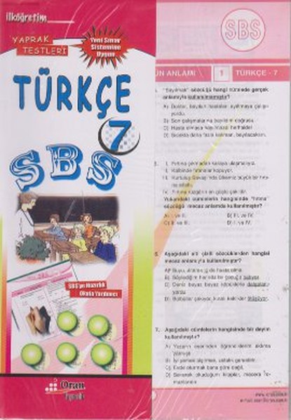 SBS Türkçe 7 Yaprak Testleri.pdf