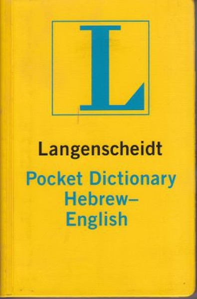Langenscheidt Pocket Dictionary Hebrew - English.pdf