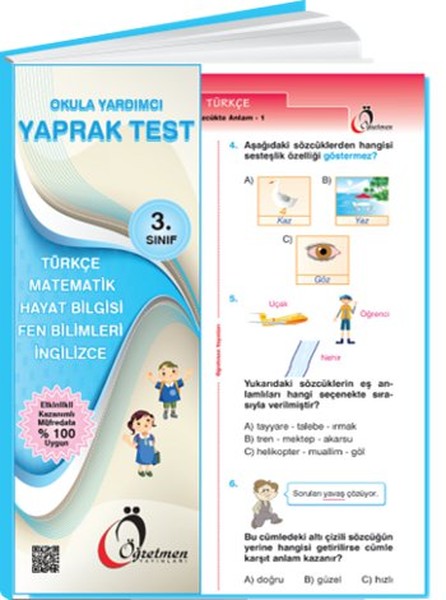 Pdf Online 3 Sinif Okula Yardimci Yaprak Test