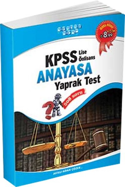 Akıllı Adam KPSS Lise Önlisans Anayasa Yaprak Test.pdf