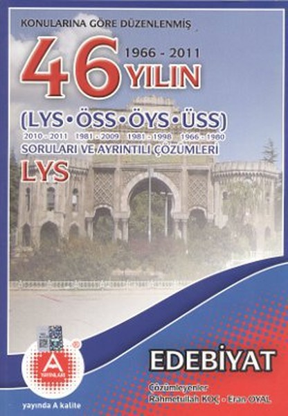 Konularına Göre Düzenlenmiş 46 Yılın LYS - ÖSS - ÖYS - ÜSS Edebiyat Soruları ve Ayrıntılı Çözümleri.pdf
