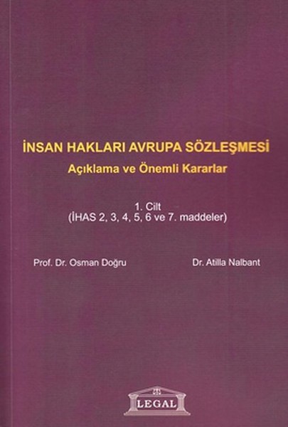 İnsan Hakları Avrupa Sözleşmesi Cilt: 1.pdf