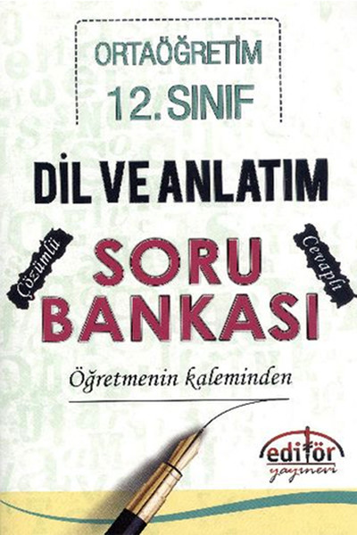 Ortaöğretim 12. Sınıf Dil Ve Anlatım Soru Bankası.pdf