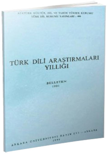 Türk Dili Araştırmaları Yıllığı - Belleten 1991.pdf