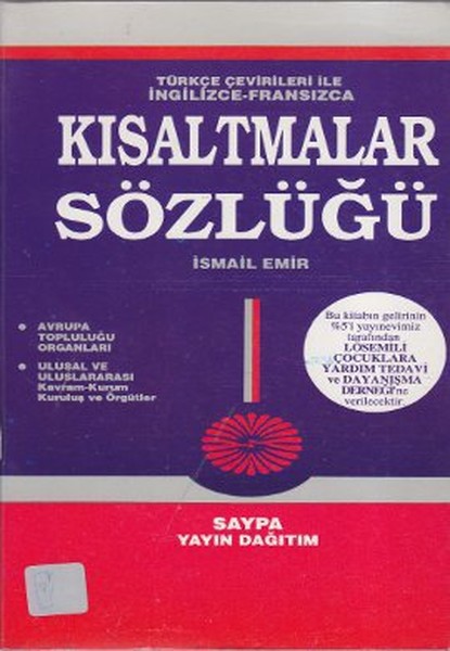 Türkçe Çevirileri ile İngilizce - Fransızca Kısaltmalar Sözlüğü.pdf