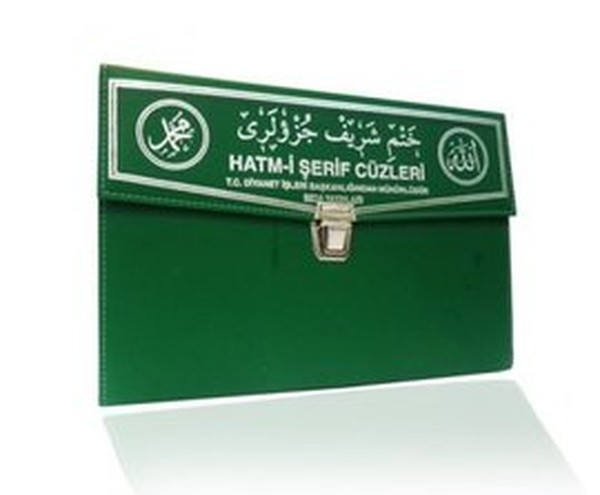 Kuran-ı Kerim 30 Cüz Hatim Seti (Rahle Boy, Çantalı, Yeşil Kapak, Kod: 102).pdf