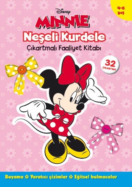 Minnie Neşeli Kurdele - Çıkartmalı Faaliyet Kitabı.pdf