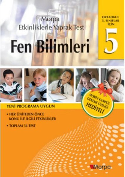 Morpa Etkinliklerle Yaprak Test 5 - Fen Bilimleri.pdf