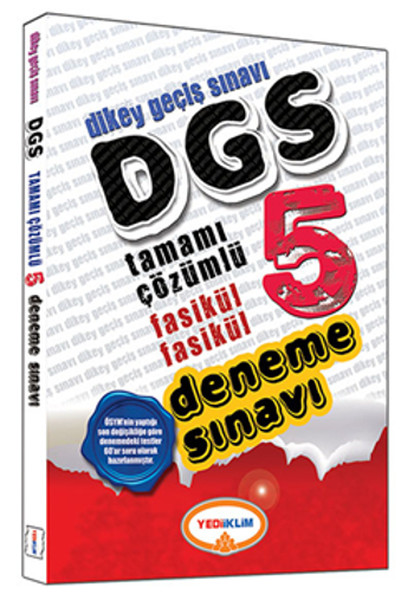 Yediiklim 2014 DGS Tamamı Çözümlü 5 Fasikül Deneme Sınavı.pdf