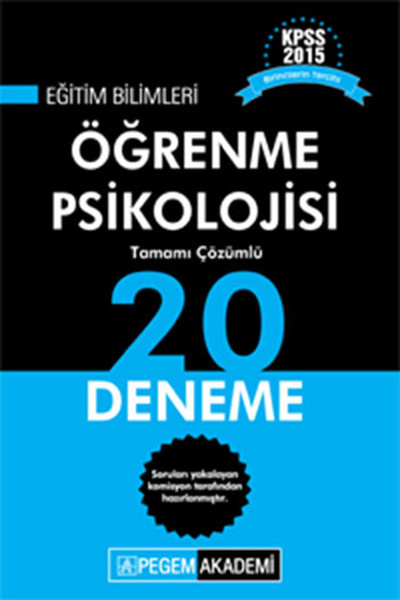 2014 KPSS Öğrenme Psikolojisi Tamamı Çözümlü 20 Deneme.pdf