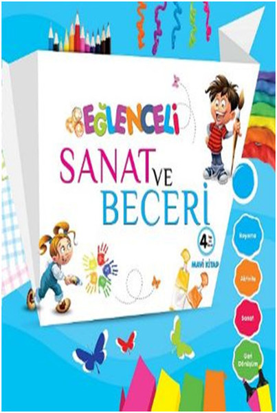 Eğlenceli Sanat ve Beceri Mavi Kitap 4 Yaş.pdf