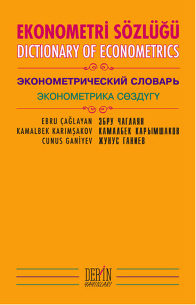 Ekonometri Sözlüğü.pdf