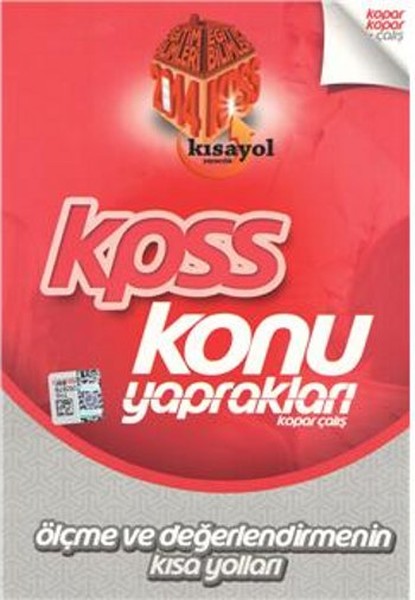 KPSS Konu Yaprakları Kopar Çalış Ölçme ve Değerlendirmenin Kısa Yolları.pdf