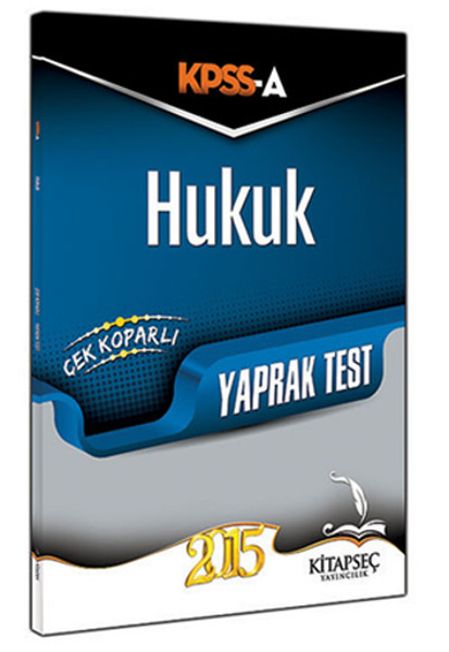 Kitapseç KPSS A Grubu Hukuk Çek Kopar Yaprak Test 2015.pdf