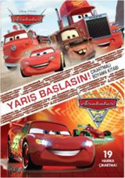 Disney Arabalar Yarış Başlasın Çıkartmalı Boyama Kitabı.pdf