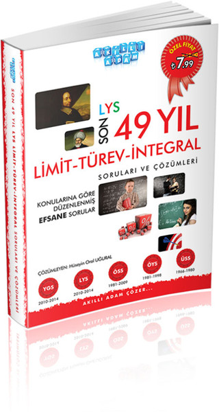 Akıllı Adam LYS Son 49 Yıl Limit - Türev - İntegral Soruları ve Çözümleri.pdf